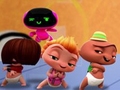 খেলা Mini Beat Power Rockers: English Challenge