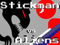 খেলা Stickman vs Aliens