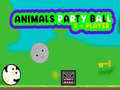 খেলা Animals Party Ball 2-Player 
