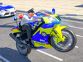 খেলা Police Bike Stunt Race Game