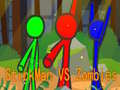 খেলা StickMan Bros Vs Zombies