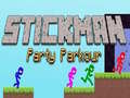 খেলা Stickman Party Parkour