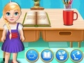 খেলা Baby School Decorate