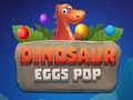 খেলা Dinosaur Eggs Pop