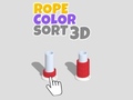 খেলা Rope Color Sort 3D