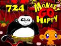 খেলা Monkey Go Happy Stage 724