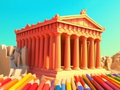 খেলা Coloring Book: Parthenon Temple