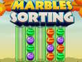 খেলা Marbles sorting