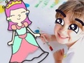 খেলা Coloring Book: Prince And Princess