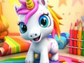 খেলা Coloring Book: Unicorn