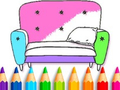 খেলা Coloring Book: House Decoration