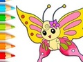 খেলা Coloring Book: Butterfly