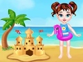 খেলা Baby Taylor Beach Trip 