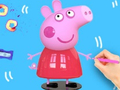 খেলা Coloring Book: Peppa Pig