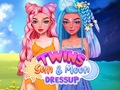 খেলা Twins Sun & Moon Dressup