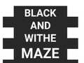 খেলা Maze Black And Withe