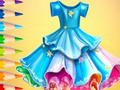 খেলা Coloring Book: Dress
