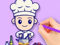 খেলা Coloring Book: Chef
