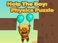 খেলা Help The Boy: Physics Puzzle