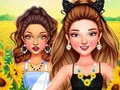খেলা Celebrity Sunflower Shine Looks