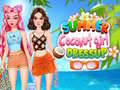 খেলা Summer Coconut Girl Dress Up