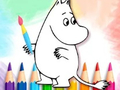 খেলা Coloring Book: Moomim