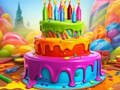 খেলা Coloring Book: Happy Birthday