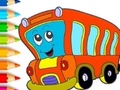 খেলা Coloring Book: Bus