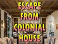 খেলা Escape From Colonial House