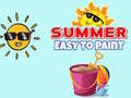 খেলা Easy to Paint Summer