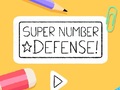 খেলা Super Number Defense