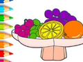 খেলা Coloring Book: Fruit