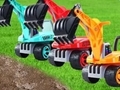 খেলা Coloring Book: Excavator