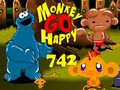 খেলা Monkey Go Happy Stage 742