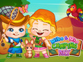 খেলা Mike & Mia Camping Day