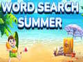 খেলা Word Search Summer