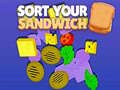 খেলা Sort Your Sandwich