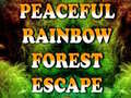 খেলা Peaceful Rainbow Forest Escape 