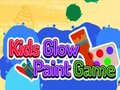 খেলা Kids Glow Paint Game