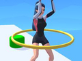 খেলা Hula Hoop Race