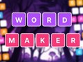 খেলা Word Maker