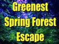 খেলা Greenest Spring Forest Escape 