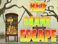 খেলা Red Snake Escape