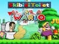 খেলা Skibidi Toilet vs Wario