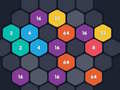 খেলা Hexa 2048 Puzzle Block Merge