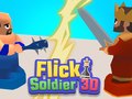 খেলা Flick Soldier 3D