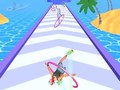 খেলা Hula Hoop Race