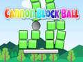 খেলা Cannon Block Ball