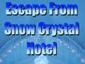 খেলা Escape From Snow Crystal Hotel
