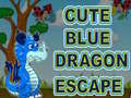 খেলা Cute Blue Dragon Escape